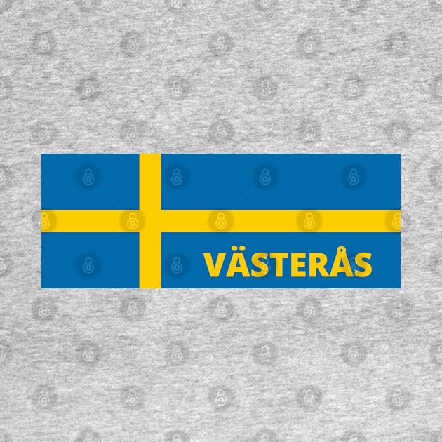 Västerås City in Swedish Flag by aybe7elf